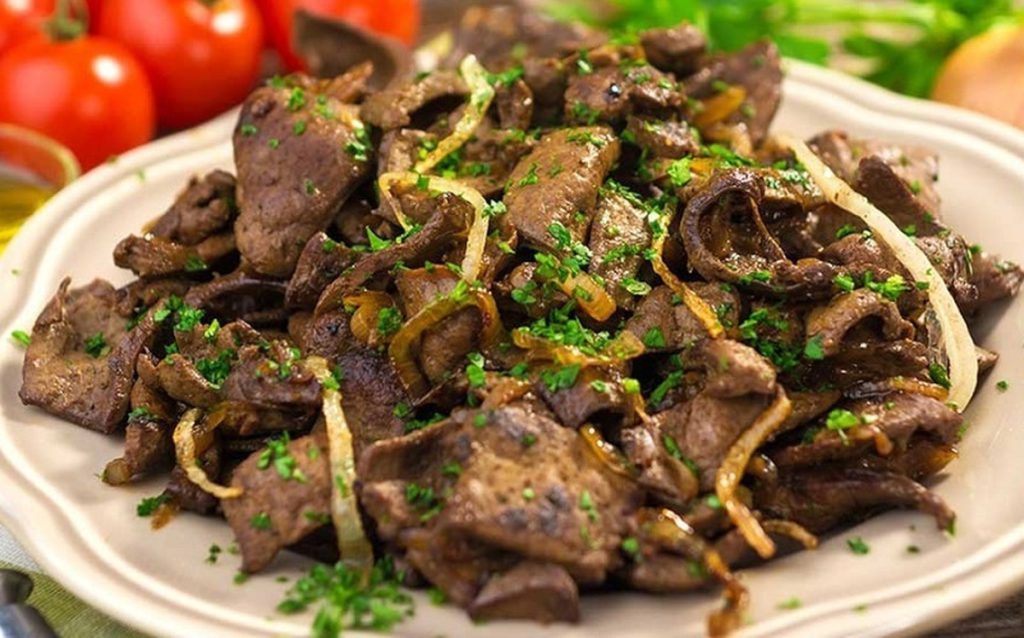 فواید جگر مرغ
