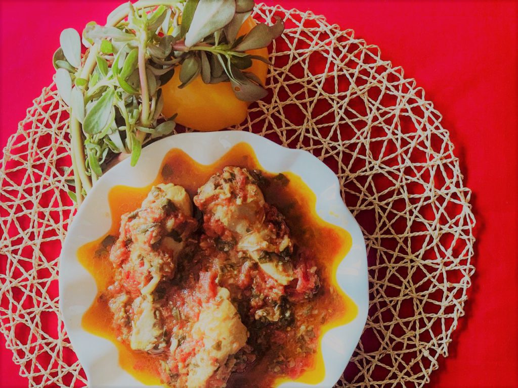 خوراک مرغ با خرفه خوراک مرغ با خرفه