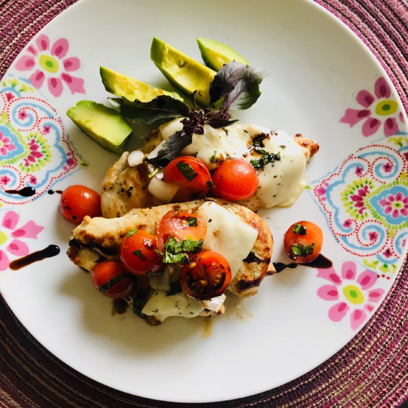 بروسکتاى مرغ گریل