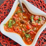 خوراک دل مرغ تند