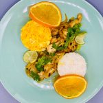 سینه مرغ با سس پرتقال