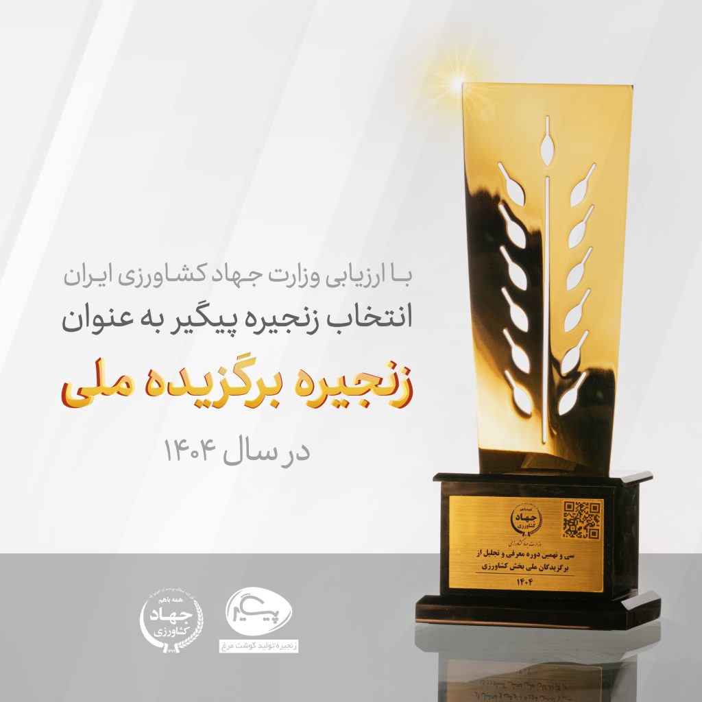 انتخاب پیگیر به عنوان زنجیره برگزیده کشور در سال 1404 انتخاب پیگیر به عنوان زنجیره برگزیده کشور در سال 1404